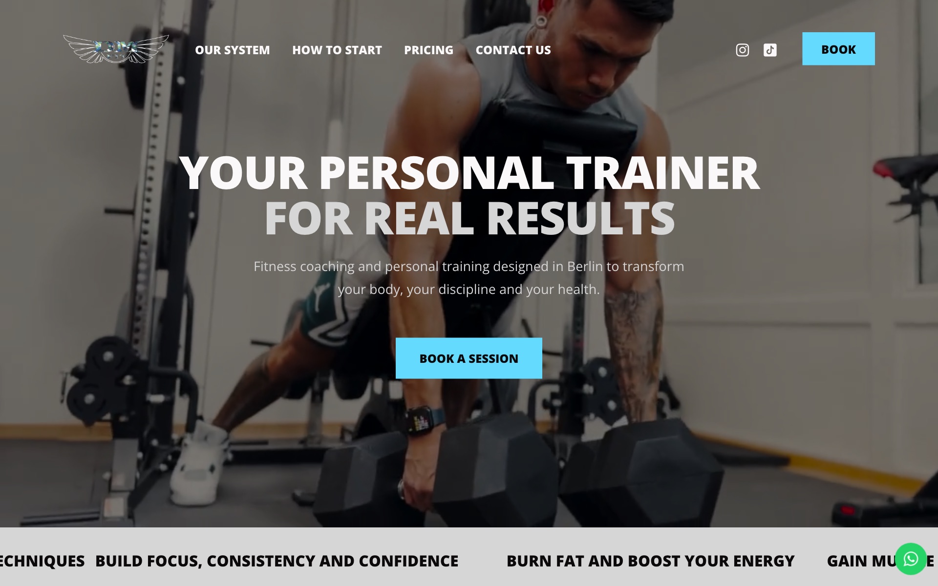 DM Fit website