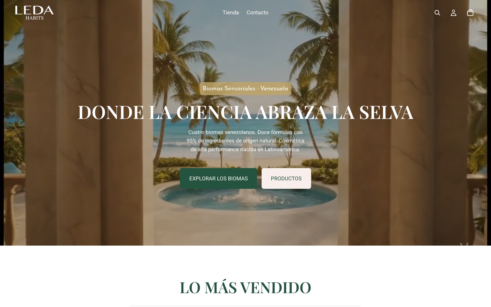 Leda Habits website