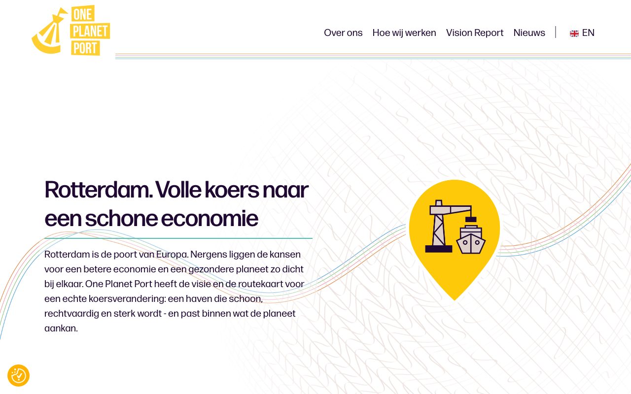 One Planet Port website